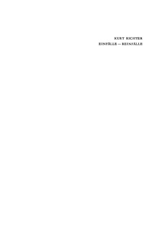 Einfälle-Reinfälle: Schach zum Lesen und Lernen