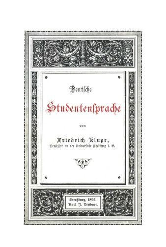 Deutsche Studentensprache
