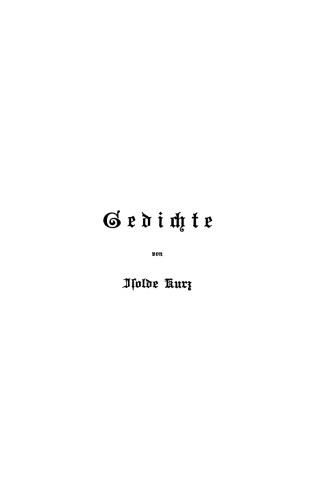 Gedichte