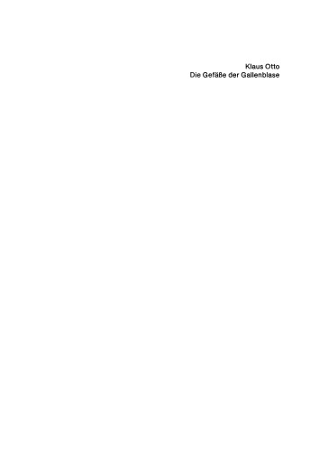 Die Gefäße der Gallenblase: Morphologie und Klinik