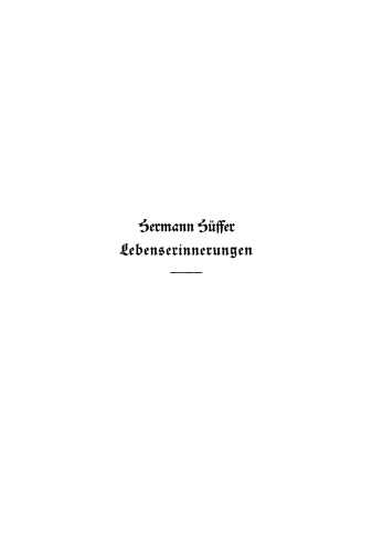 Lebenserinnerungen