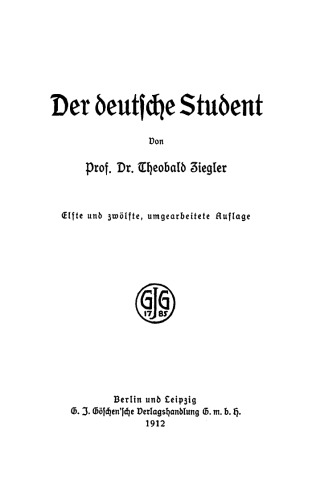 Der deutsche Student