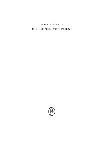 Die Ruinen von Priene