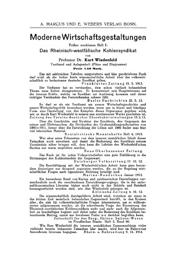 Die Ruhrhäfen, ihre Industrie und ihr Handel