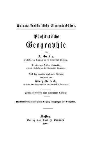 Physikalische Geographie
