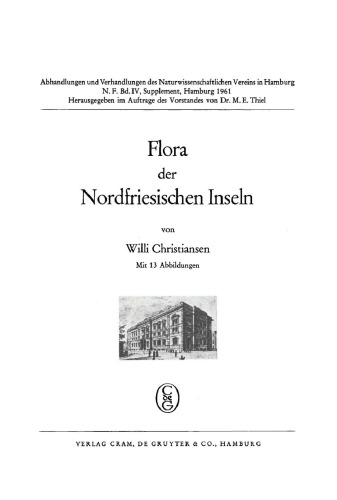 Flora der Nordfriesischen Inseln