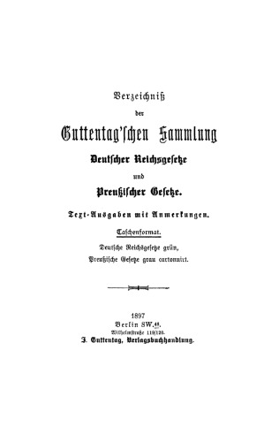 Einkommensteuergesetz vom 24. Juni 1891