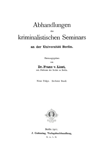 Rudolf von Ihering und die Rechtswissenschaft: Mit besonderer Berücksichtigung des Strafrechts