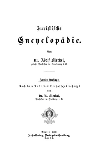 Juristische Encyclopädie