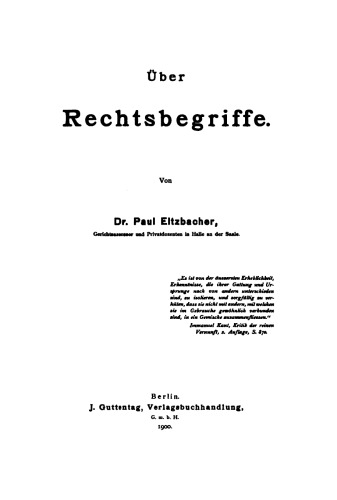 Über Rechtsbegriffe