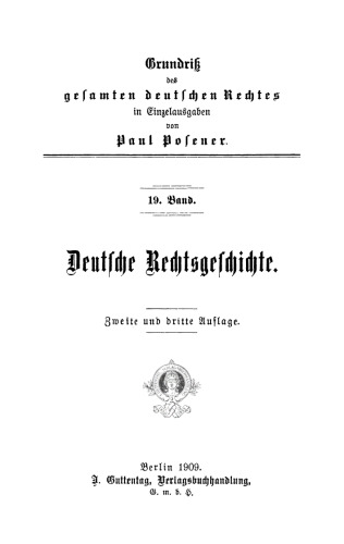 Deutsche Rechtsgeschichte