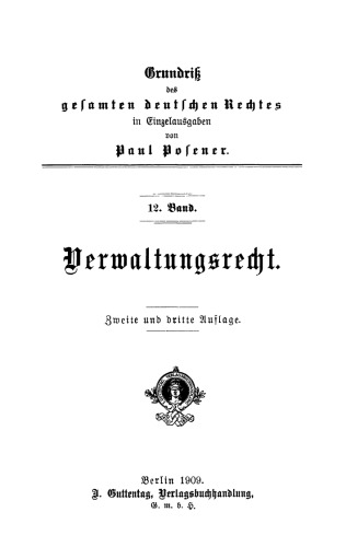 Verwaltungsrecht