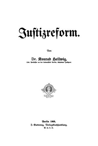 Justizreform