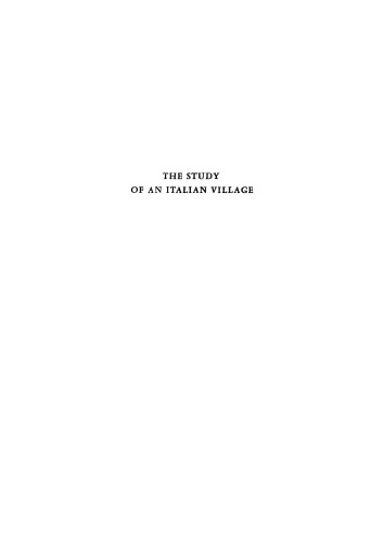 The study of an Italian village