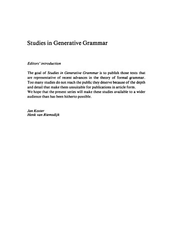 Gapping: A contribution to sentence grammar