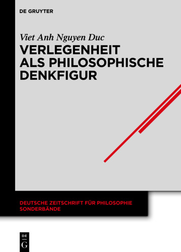 Verlegenheit als philosophische Denkfigur
