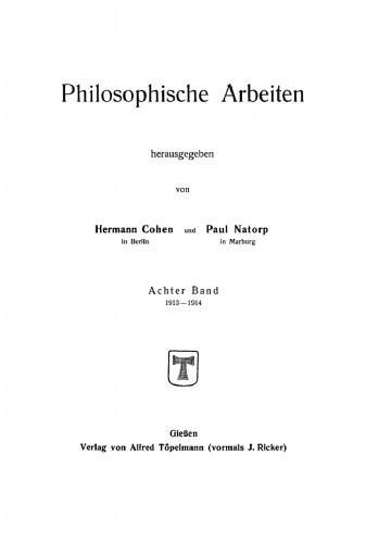Berkeleys System: Ein Beitrag zur Geschichte und Systematik des Idealismus