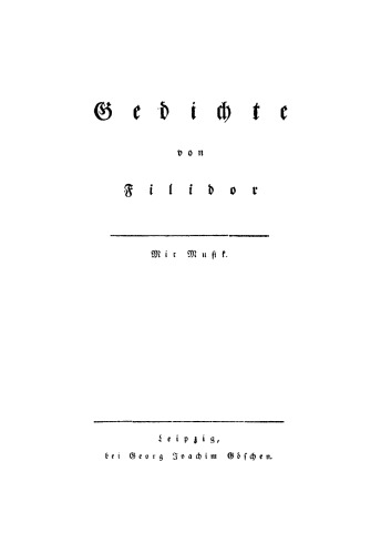 Gedichte: Mit Musik