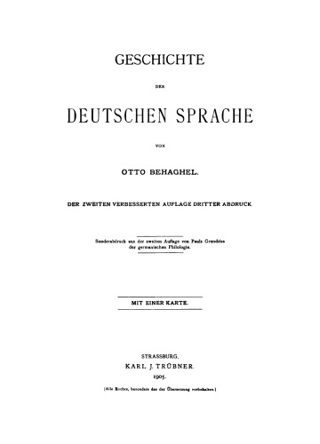 Geschichte der deutschen Sprache