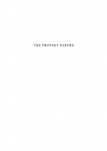 The Trotsky Papers: Part 2 1920–1922