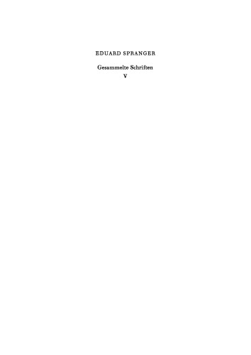 Gesammelte Schriften: Band V Kulturphilosophie und Kulturkritik