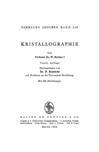 Kristallographie