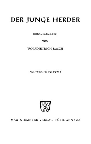 Der junge Herder