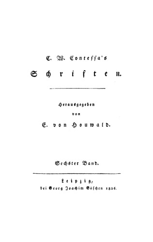 Schriften: Band 6