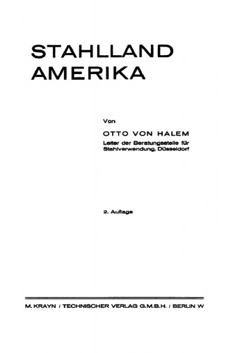 Stahlland Amerika