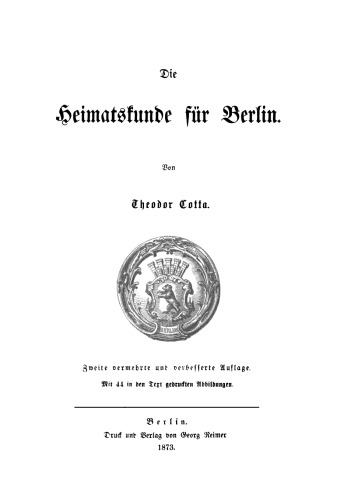 Die Heimatskunde für Berlin