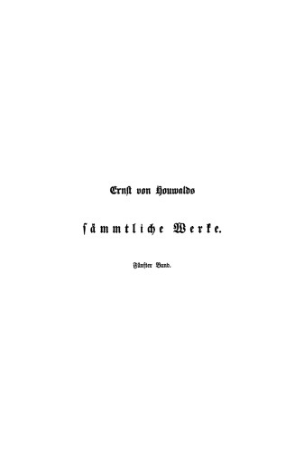 Sämmtliche Werke: Band 5