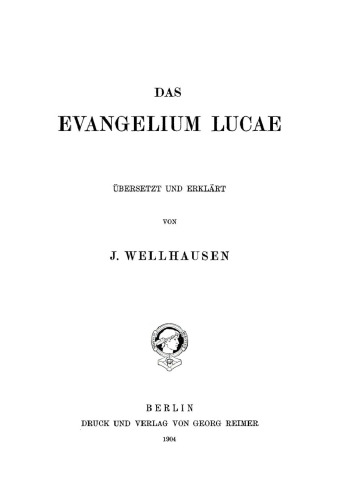 Das Evangelium Lucae