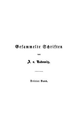 Gesammelte Schriften: Band 3