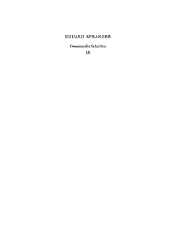 Gesammelte Schriften: Band IX Philosophie und Psychologie der Religion