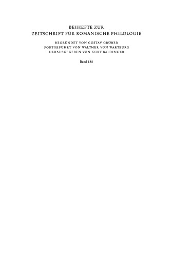 Das finale Satzgefüge als Informationskomplex: Analysen aus der spanischen Literatursprache