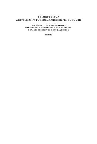Der Wortschatz der französischen Übersetzungen von Plutarchs ›Vies parallèles‹, (1559–1694): Lexikologische Untersuchungen zur Herausbildung des français littéraire vom 16. zum 17. Jahrhundert