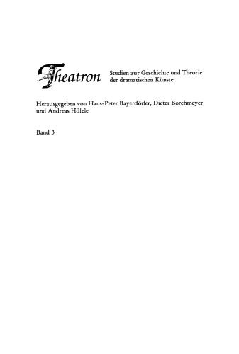 »The music hall is dying«: Die Thematisierung der Unterhaltungsindustrie im englischen Gegenwartsdrama