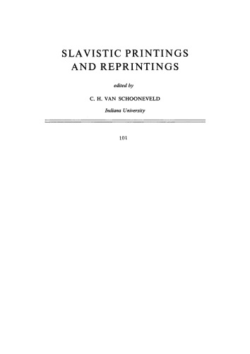 The works of Ivan Bunin