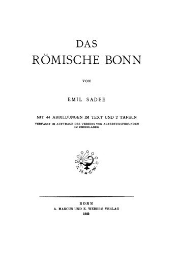 Das römische Bonn