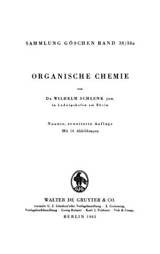 Organische Chemie