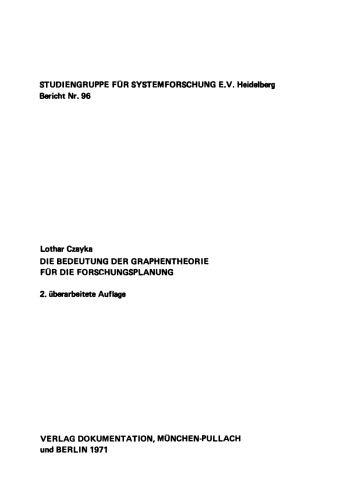 Die Bedeutung der Graphentheorie für die Forschungsplanung