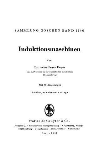 Induktionsmaschinen
