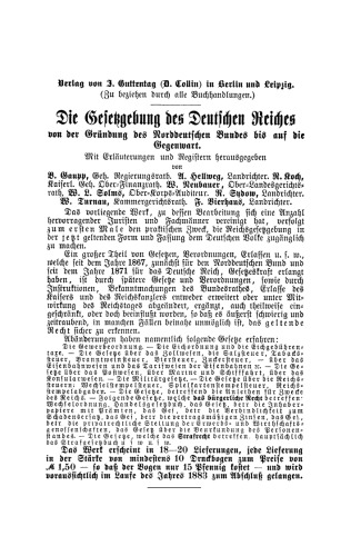 Die Gewerkschaft und ihre Entwicklung unter dem Allgemeinen Berggesetz für die Preussischen Staaten vom 24. Juni 1865