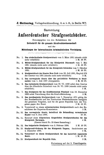 Das englische Gesetz betreffend die Fürsorge und Verwahrung geistig Minderwertiger