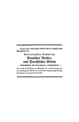 Die Reichsabgabenordnung: Für die Praxis erläutert