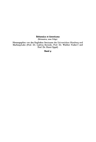 Das Romanwerk Hugh MacLennans: Eine Studie zum literarischen Nationalismus in Kanada