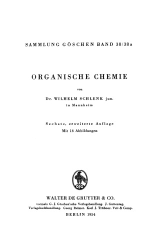 Organische Chemie