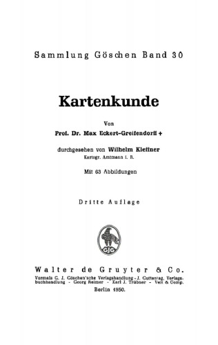 Kartenkunde