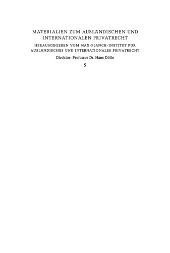 Vorschläge und Gutachten zur Reform des deutschen internationalen Eherechts