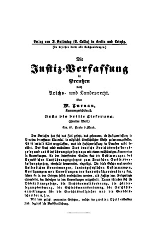 Das deutsche Reichsstrafrecht auf Grund des Reichsstrafgesetzbuchs und der übrigen strafrechtlichen Reichsgesetze: Unter Berücksichtigung der Rechtsprechung des Reichsgerichts systematisch dargestellt